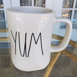 Rae Dunn YUM Coffee Mug/Cup, Artisan Collection By Magenta